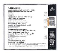 Oeuvres Pour Flûte De C.P.E. Bach, Ferroud, Fauré, Prokofiev, Ferneyhough