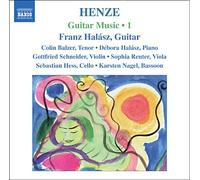 Henze – Oeuvres pour guitare, Vol.1 – CD – NAXOS
