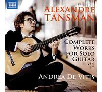 NAXOS – Œuvres pour guitare solo : Intégrale Volume 1
