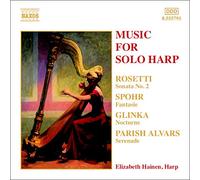 Liszt – Oeuvres pour harpe seule – CD – NAXOS