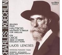 Oeuvres Pour Hautbois by Charles Koechlin [Audio CD] NEUF
