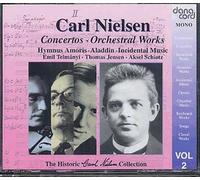 Oeuvres Pour Orchestre : Concerto Pour Violon Opus 33, Concerto Pour Flûte, Concerto Pour Clarinette Opuss 57, Petite Suite Pour Cordes Opus 1, Ouverture Helios, Saga-Drøm, Pan & Syrinx...