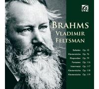 Brahms / Feltsman – Oeuvres pour Piano – CD – Pack de 2 (Neuf)