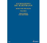 Oeuvres pour piano: Chants et rythmes d'Asie. piano.