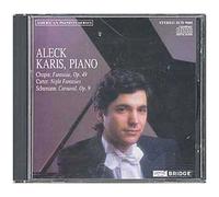 Oeuvres Pour Piano De Carter, Chopin & Schumann Karis, Piano