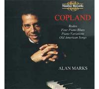 Oeuvres Pour Piano : Four Dance Episodes From Rodeo, Four Piano Blues, Variations Pour Piano, Old American Songs