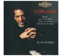 Oeuvres Pour Piano : Four Dance Episodes From Rodeo, Four Piano Blues, Variations Pour Piano, Old American Songs