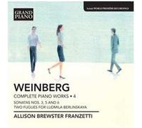 Mieczyslaw Weinberg – Œuvres pour piano (Intégrale, Volume 4) – CD – NAXOS – Import