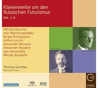 Oeuvres pour Piano Pendant et Après Le Futurisme Russe Vol.1 À 4