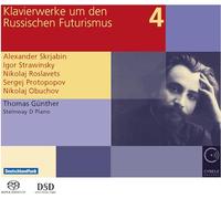 Oeuvres Pour Piano Pendant Et Apres La Futurisme Russe Vol 4