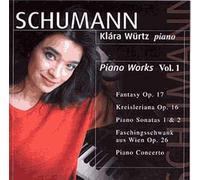 Oeuvres Pour Piano, Vol 1 - Fantaisie, Kreileriana, Sonates Pour Piano Nos. 1 Et 2, Carnaval De Vienne, Concerto Pour Piano