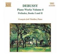 Oeuvres Pour Piano Vol. 4 : Préludes Livres I & Ii Thiollier, Piano