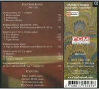 Mozart, Wolfgang Amadeus - Franz Xaver Richter - Quatuors opus 5 / Rincontro
