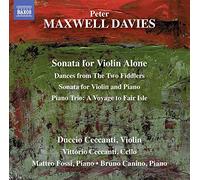 Peter Maxwell Davies – Oeuvres pour Violon – NAXOS