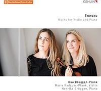 Enescu / Duo Bruggen-Plank – Œuvres pour violon et piano – CD – Walter Genuin