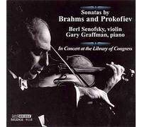 Oeuvres Pour Violon Et Piano De Brahms (Sonate Op. 100, Sonatensatz) - Prokofiev (Sonate No. 1) - Bert Senofsky, Violon Et Gary Graffman, Piano - Library Of Congress Archives
