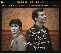 Alpha – Oeuvres pour violon et piano – Sonates 1 & 2 – Berceuse – Romance