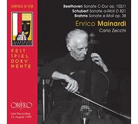 Oeuvres pour Violoncelle de Beethoven Schubert et Brahms