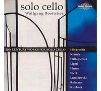 Oeuvres Pour Violoncelle Seul Du Xxème Siècle De Hindemith, Krenek, Dallapiccola, Ligeti, Henze, Ibert, Lutoslawski, Reimann Et Kirchner