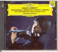 Oeuvres Pour Volon De Bach, Beethoven & Mozart Gatrrett, Violon & Markovich, Piano