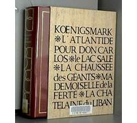 Oeuvres romanesques illustrées, tome 1