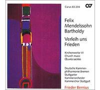 Mendelssohn – Musique sacrée VI (Oeuvres sacrées, Volume 4) – CD – Carus