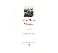 Karl Marx – Œuvres, tome 2 – Économie – Relié – Gallimard
