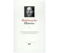 Malebranche : Oeuvres, tome 2
