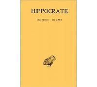 Oeuvres, tome 5, 1ère partie : Des vents - De l'art