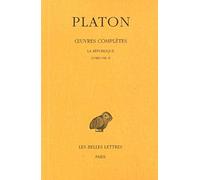 Oeuvres, tome 7, 2e partie : République, livres 8-10