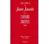 Oeuvres, tome 7 L'Affaire Dreyfus - Jean Jaurès - Fayard - broché - Etude