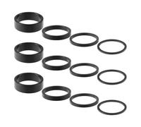 Oewwthy 12 PCS de Cales de Potence de Vélo de Montagne, 4 Tailles de de Direction pour Potence de 28,6 mm pour Vélos de Route.
