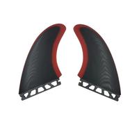Oewwthy Ailerons de Longboard et de Planche de Surf Twin en Fibre de Verre, Accessoires de Surf.