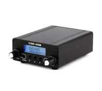 Oewwthy CZE-05B Émetteur FM 0,5W de Radiodiffusion en Direct Européen Amplificateur Audio Stéréo PLL pour Église, Voiture, Communauté - Prise EU