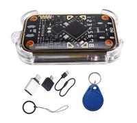 Oewwthy Émulateur de Puce Intelligente UID RFID Chameleon V3.0+ Lecteur 125Khz 13.56Mhz ID IC Carte Intelligente Duplicateur Tag Copieur Porte-Clés Design