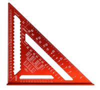 Oewwthy Équerre de Menuisier de 12 Pouces pour le Travail Du Bois, Règle de Mesure en Aluminium Robuste pour le Traçage des Angles.