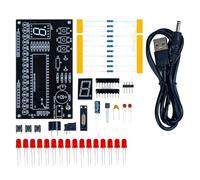 Oewwthy Kit de Lumière Musicale à Flux LED avec Carte de Circuit, Ajustement de Microcontrôleur, Kit de Formation au Soudage Électronique DIY.