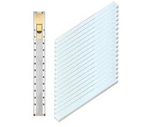 Oewwthy Support Plat en Pierre Ollaire pour Outils de Soudage de L'Acier + 18 Recharges de Crayons en Stéatite, Parfait pour le Marquage sur L'Acier, L'Aluminium et la Fonte