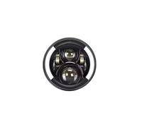 OEXRIG Ensemble de phare Pour Jeep JK TJ Pour Voiture Tout-terrain 7 Pouces Phare Led Salut/bas H4 Halo Angle Yeux DRL 12V 24V Phares Avant(1PC 7inch)
