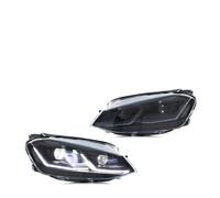 OEXRIG Ensemble de phare Pour VW Pour Golf 7 MK7 Pour VII 2013-2017 Pour TDI Pour TSI Blackout DRL Feux Avant Assemblage Phares LED Phares Avant