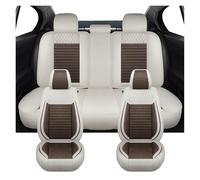 OEXRIG Housse Siege Voiture Housses De Siège Voiture Accessoires D'intérieur Automobile pour Nissan pour Tiida pour Mars pour Leaf pour Coups De Pied pour Versa(Stanard-Coffee)