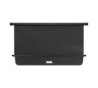 OEXRIGRU Housse Colis Cargo Coque pour VW pour Touareg 2019-2023 Couverture De Coffre Rétractable Porte-Colis Bouclier Anti-Regard Intérieur Confidentialité Voiture Cache-Bagages(Carbon Fiber)