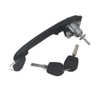 OEXRIGRU Poignée Extérieure Pour Ford Pour Galaxy 1995-2006 Poignée De Porte Avant Gauche Droite Avec Barillet Verrouillage Longueur Broche 33MM 6K0837205 Poignée De Porte