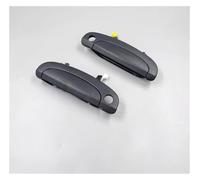 OEXRIGRU Poignée Extérieure Pour Hyundai Pour Getz 2002 - 2012 Poignée Extérieure De Porte Avant Et Arrière Noire Poignée De Porte(Front 1 Pair)