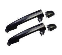 OEXRIGRU Poignée Extérieure Pour Hyundai Pour Sonata 2006 2007 2008 2009 2010 2.4L 3.3L Poignée De Porte Extérieure De Voiture 82652-3K000,82652-3K020 Poignée De Porte(Rear Pair Black)