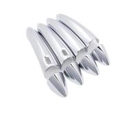 OEXRIGRU Poignée Extérieure Pour Opel Pour Astra K 2016 2017 2018 ABS Voiture Style Chrome Poignée De Porte Couverture Garniture Autocollant Poignée De Porte(2 Buttons)