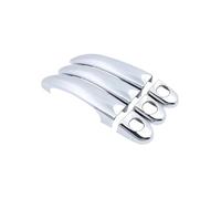 OEXRIGRU Poignée Extérieure Pour VW Pour Caddy 2K 2005~2021 Protecteur De Poignée Porte Extérieure Voiture Autocollant Antirouille Poignée De Porte(Chrome 3 Keyhole 3 Door)