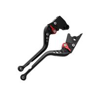 OEXRIGRU Poignée Frein pour Kawasaki Z750S Z750 ZR750 ZR7 ZR7S 1991-2006 2007 2008 leviers d'embrayage de Frein à poignée Courte et Longue. Levier Frein Moto(Long Black)