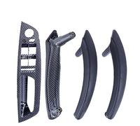 OEXRIGRU Poignées Porte Intérieures Voiture Pour BMW E70 E71 X5 X6 2007-2013 LHD Voiture Porte Intérieure Tirer Poignée Support Revêtement D'habillage(LHD-CF-Standard)