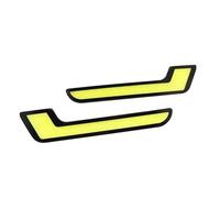 OEXRIGRU Principal Phare Lot De 2 Feux De Jour À LED COB Haute Puissance En Forme De L Pour Voiture, Feux Antibrouillard, DC 12 V Phares Voiture